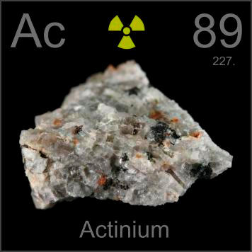 Aktinium (Ac) : Sifat Unsur, Manfaat Kegunaan dan Bahaya