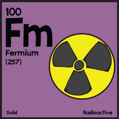 Fermium (Fm) : Penjelasan Unsur, Sejarah dan Sifat