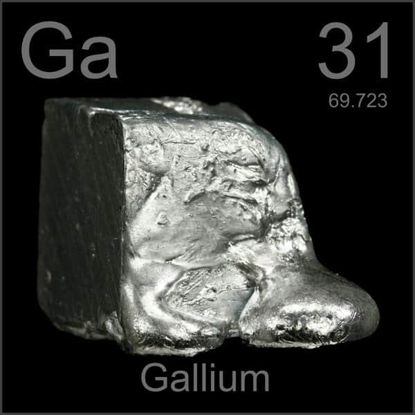 Galium (Ga) Sumber, Sifat, Kegunaan dan Bahaya