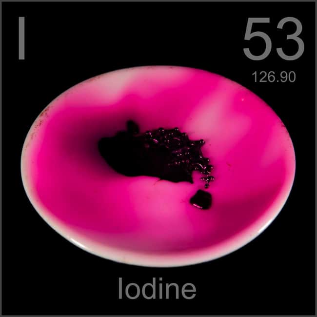 Iodin (I) Iodine Iodium Yodium Pengertian, Sifat dan Kegunaan