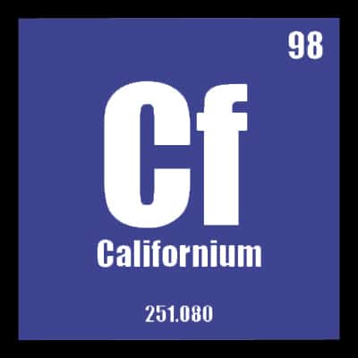 Pengertian Kalifornium | Californium (Cf) : Penjelasan, Ciri Sifat dan Kegunaan