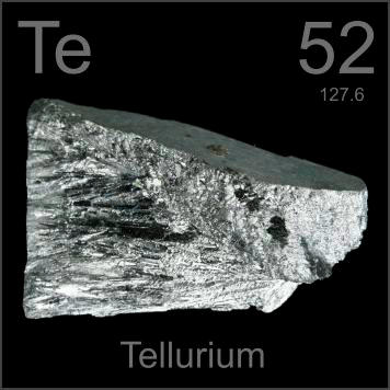 Tellurium (Te) Sejarah, Sifat, Fungsi dan Kegunaan