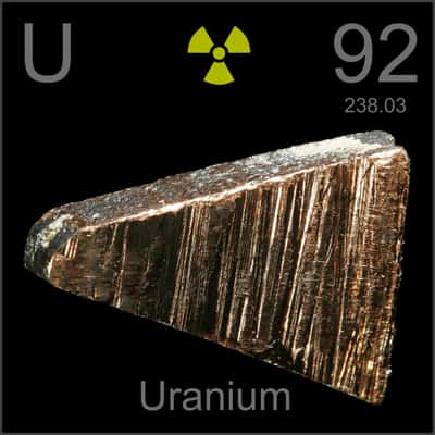 Uranium (U) Unsur Kimia, Sejarah, Sifat, Isotop, Sumber dan Fungsi Manfaat Kegunaan
