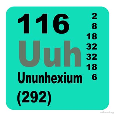 Ununhexium (Uuh) Pengertian, Sifat dan Kegunaan