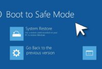 cara masuk safe mode windows 10